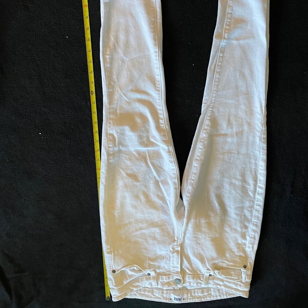 Paige jeans white Verdugo, size 31.
